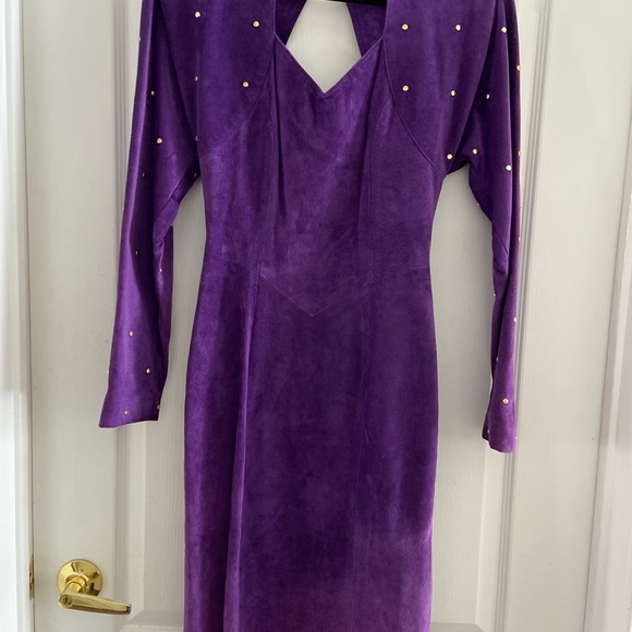 Danier Suede Dress - Picture 4 of 12